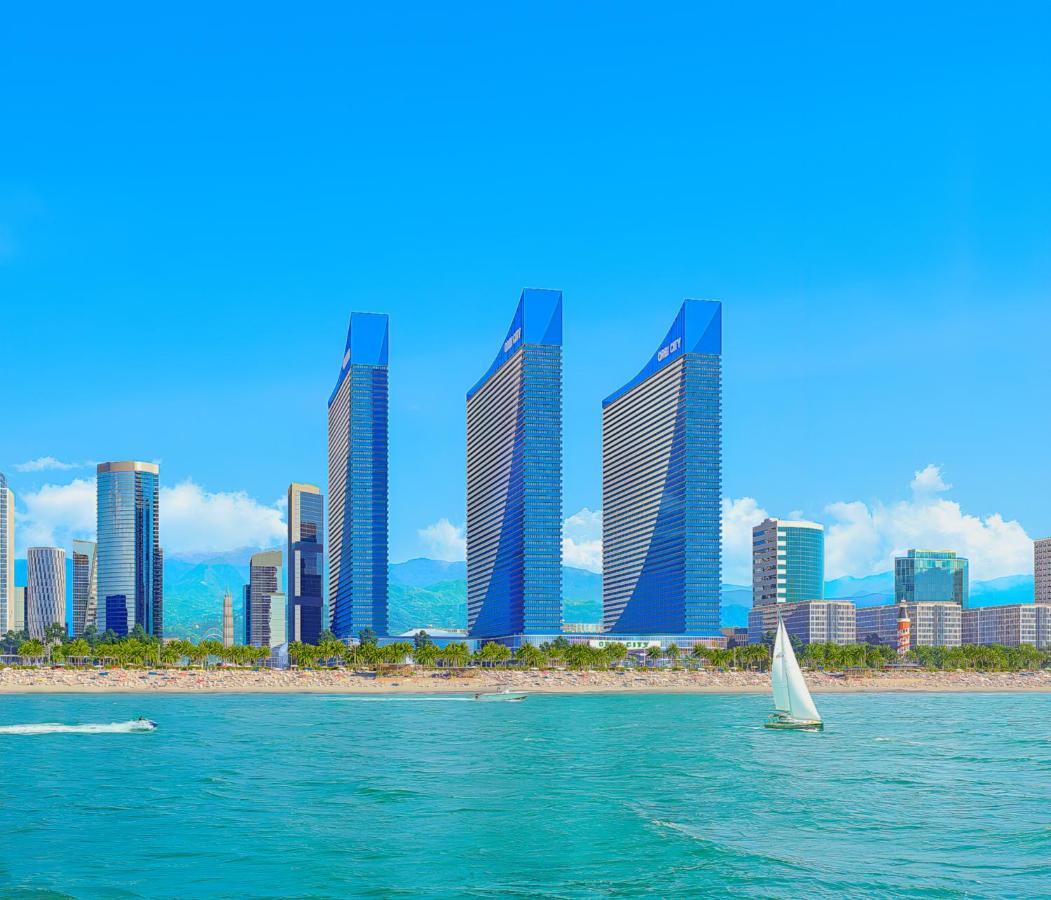 Black Sea Aparthotel Orbi City บาทูมิ ภายนอก รูปภาพ